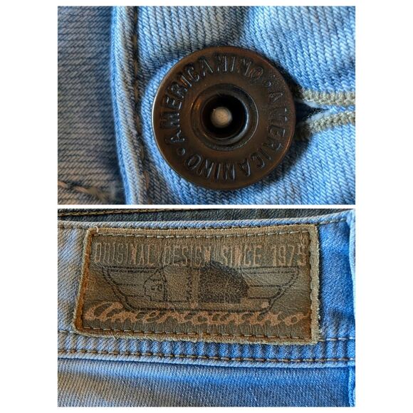 Americanino Chicago low rise skinny denim jeans  Sz 12 - Picture 3 of 10